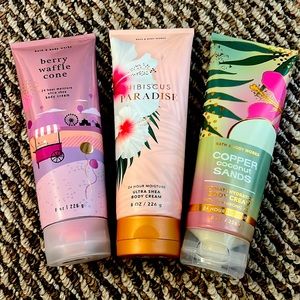 Bath & Body Works Body Cream Bundle